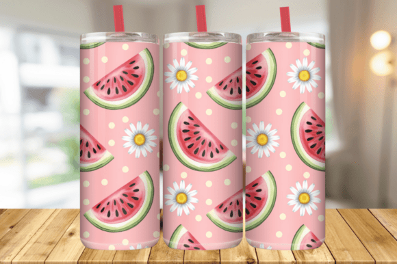 Download Cute Watermelon Daisy &amp; Polka Dot Design - Polka Collection