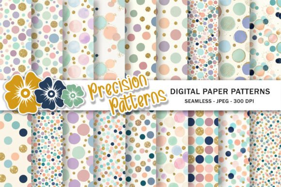 Download Luxury Pastel Polka Dots Pattern - Polka Collection