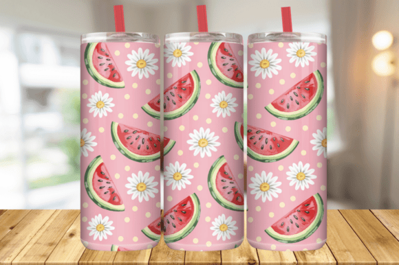 Download Cute Watermelon Daisy &amp; Polka Dot Design - Polka Collection